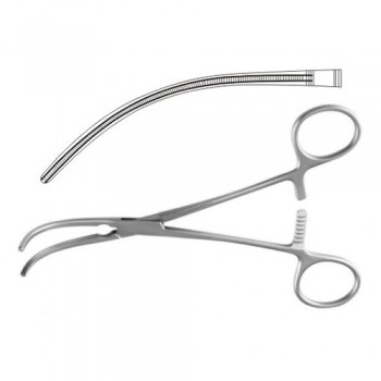 Potts Atrauma Multipurpose Vascular Clamp Curved Stainless Steel, 23 cm - 9"